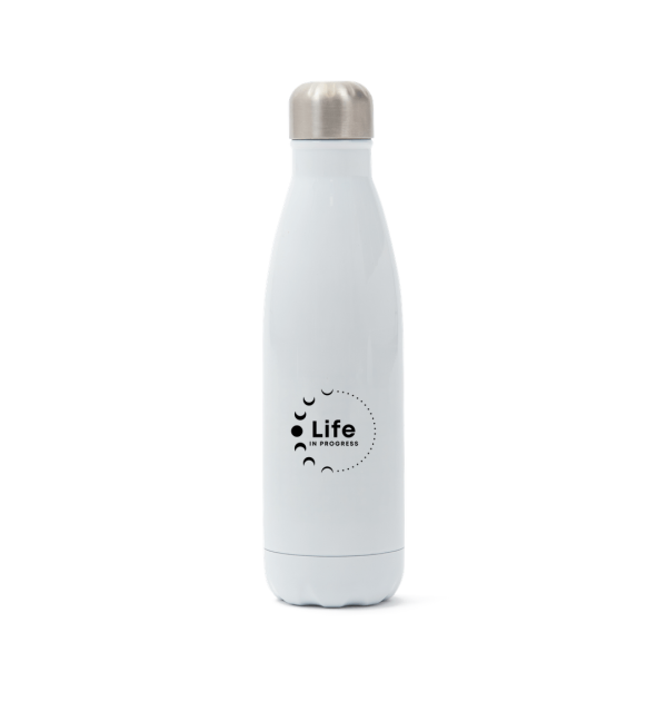 Life in Progress Stainless Steel Water Bottle