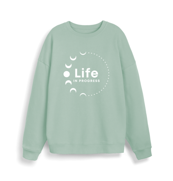 Life in Progress Oversized Sweatshirt